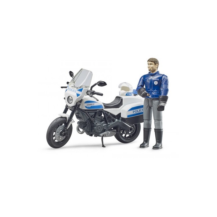 Bruder 62731 Policejní motocykl Ducati s policistou