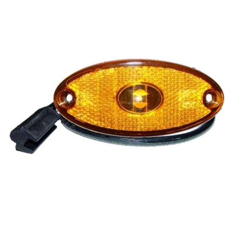 Svítilna boční vymezovací oranžová LED 24V FLATPOINT II