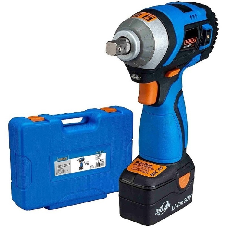 NAREX ASR 203-SB Akušroubovák rázový 20V 2x3,0Ah BRUSHLESS