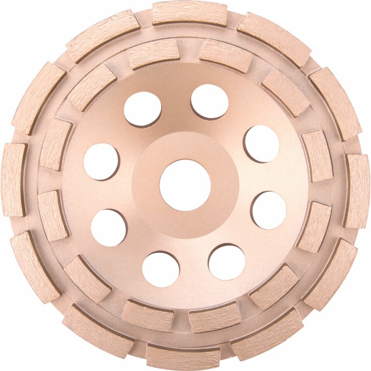Extol Industrial Kotouč diamantový brusný dvouřadý, O 150x22,2mm