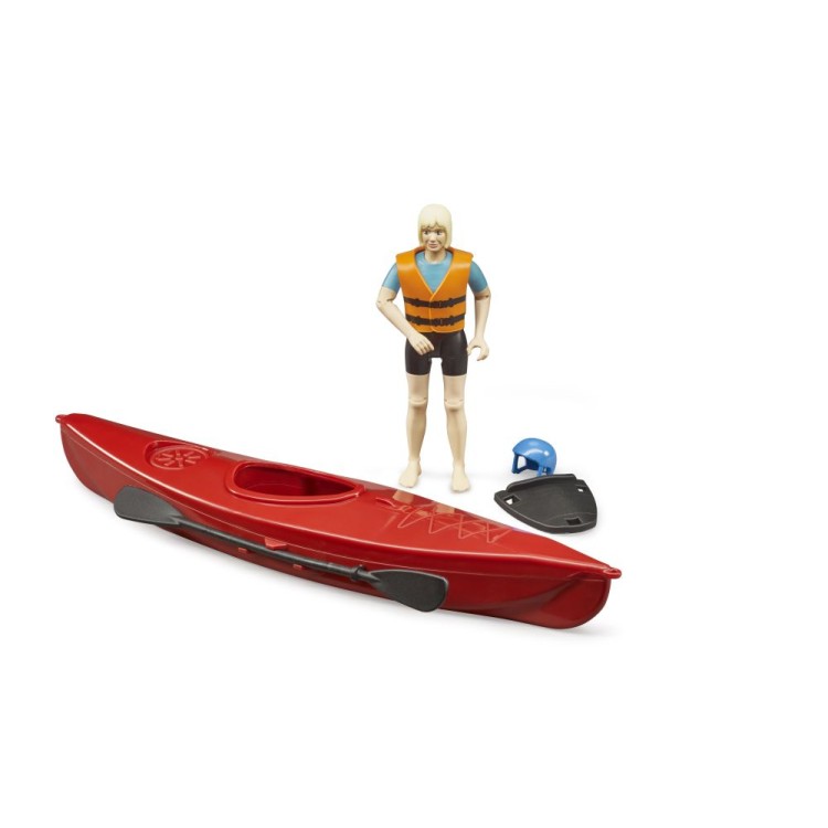 Kajak s figurkou Bruder 63155