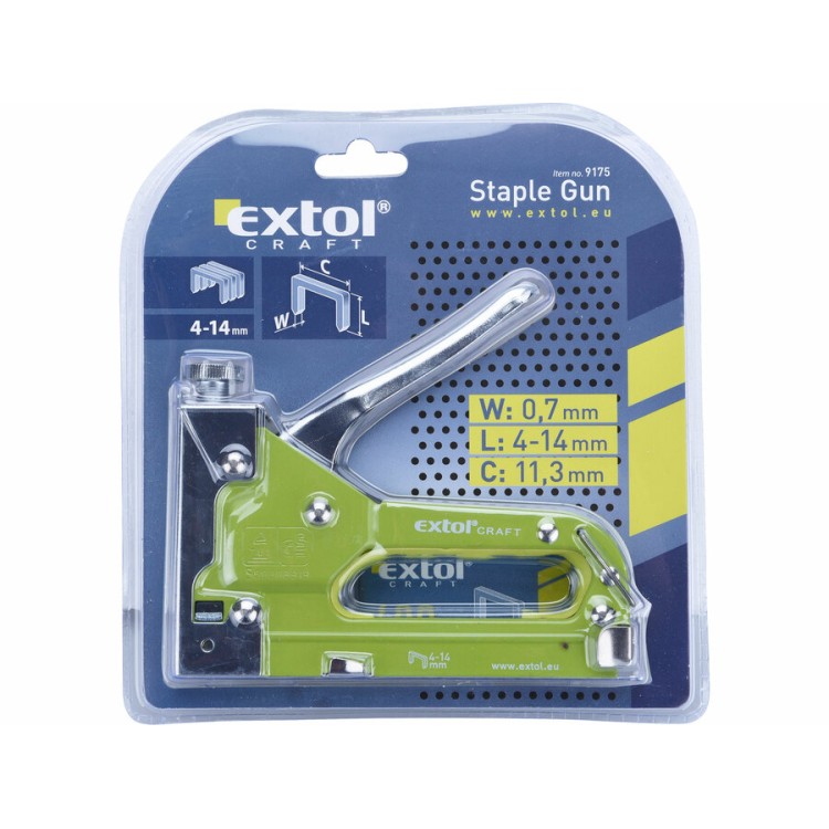 Extol 9175 Pistole sponkovací 4-14mm nastavitelná