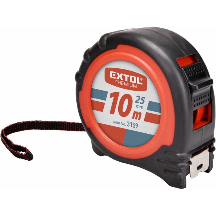 Extol Premium 3159 metr svinovací, 10m, š. pásku 25mm