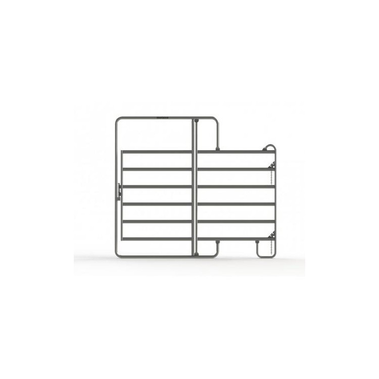 Panel Texas 2,4 m s dvířky  rozměr 2100x2400 mm