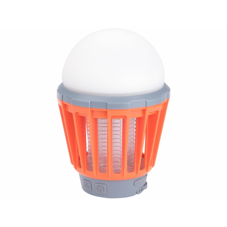 Extol 43131 Lucerna turistická s lapačem komárů, 180lm, USB nabíjení, 3x 1W LED