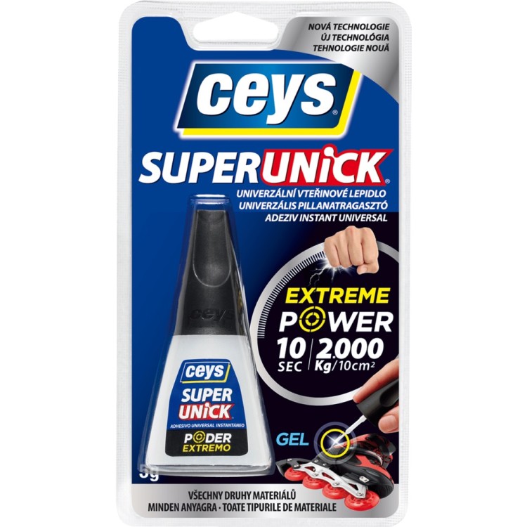 ceys 48504230 Lepidlo Superunic Extreme Power 5g se štětcem