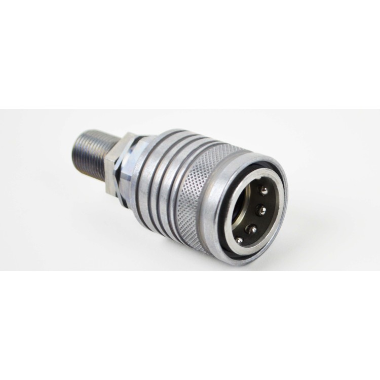 Rychlospojka zásuvka BG3 12L dlouhá závit M18x1,5