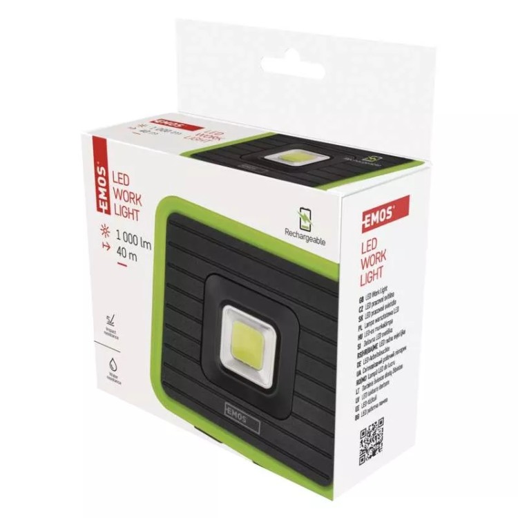 Emos P4539 LED nabíjecí pracovní reflektor 1000 lm