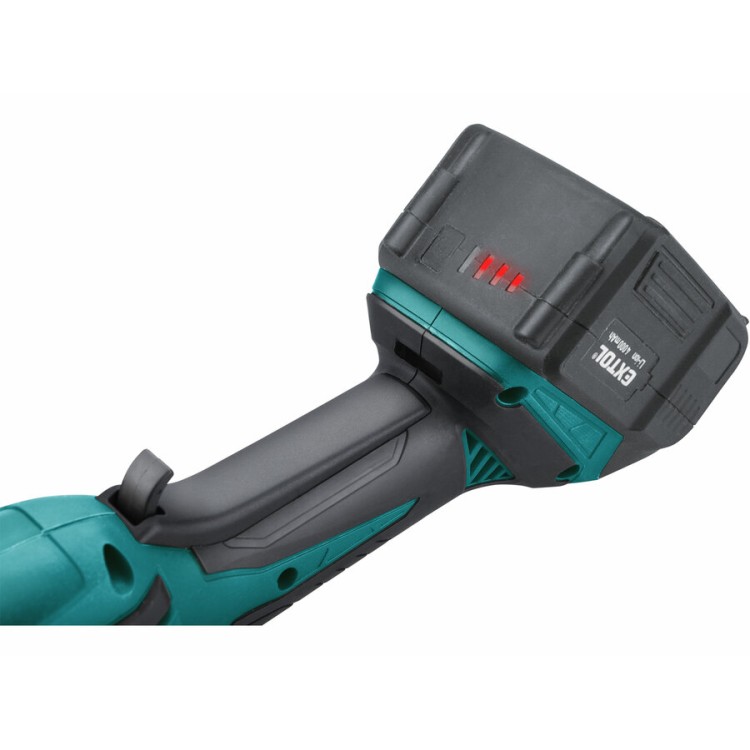 Extol 8791842 Bruska úhlová aku SHARE20V, 125mm, BRUSHLESS, 20V Li-ion, 4000mAh