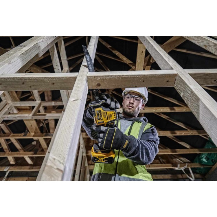 DeWALT DCS369E1T-XJ Pila mečová bezuhlíková 18V 1x 1,7h akumulátor,bez nabíječky