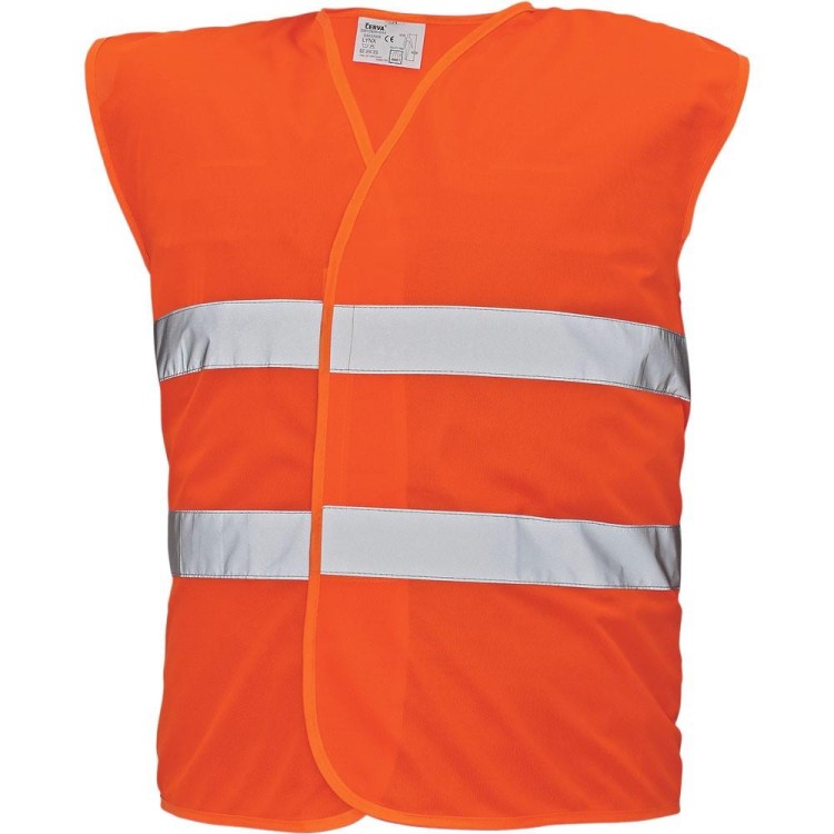 LYNX HV014  Vesta reflexní  ISO 20471:2013 oranžová XL