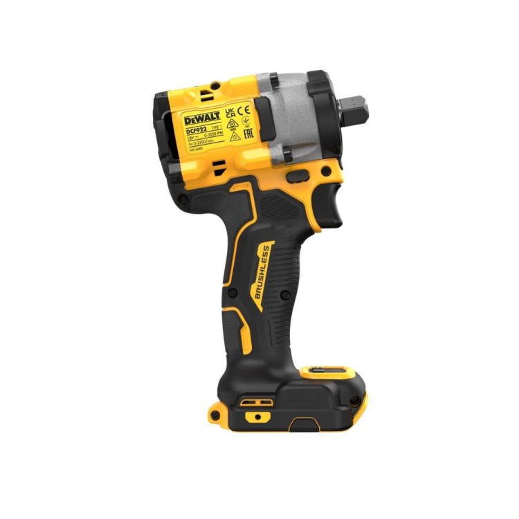 DeWALT DCF922D2T 1/2 18V/2x2,0Ah aku bezuhlíkový rázový utahovák 1/2"