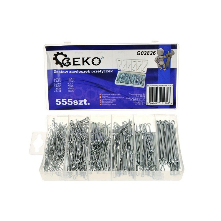 Geko G02826 Sada závlaček 555 ks
