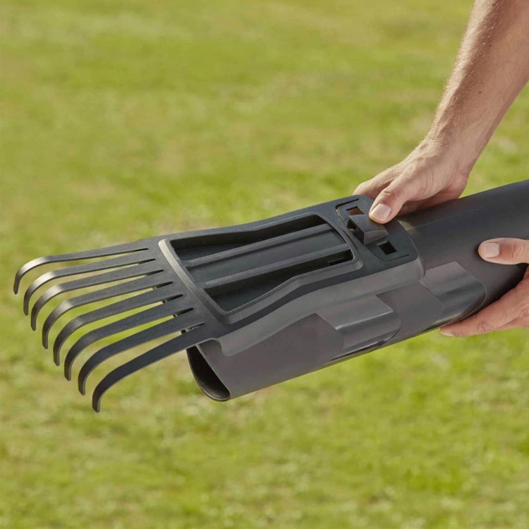 BLACK&DECKER BEBLV301 Vysavač zahradní a foukač listí 3v1 + hrabičky na listí