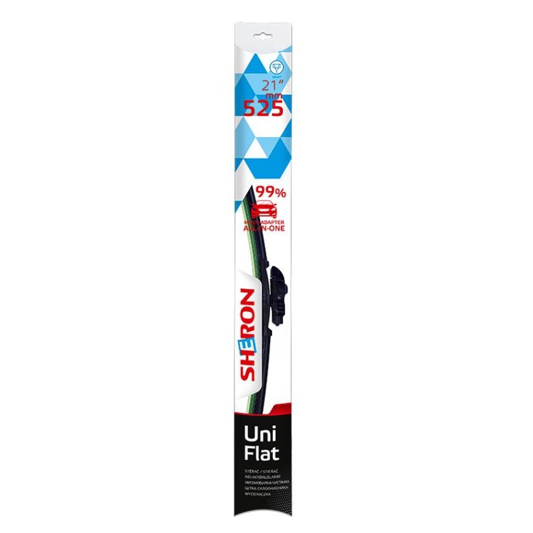 Stěrač plochý Uni 525 mm SHERON