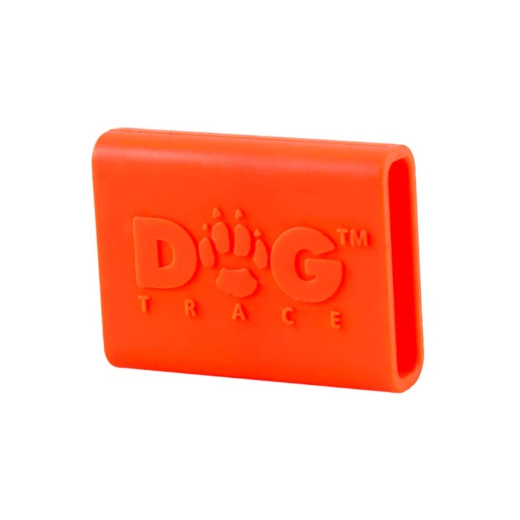 Silikonový průvlek pro Dogtrace DOG GPS Oranžová