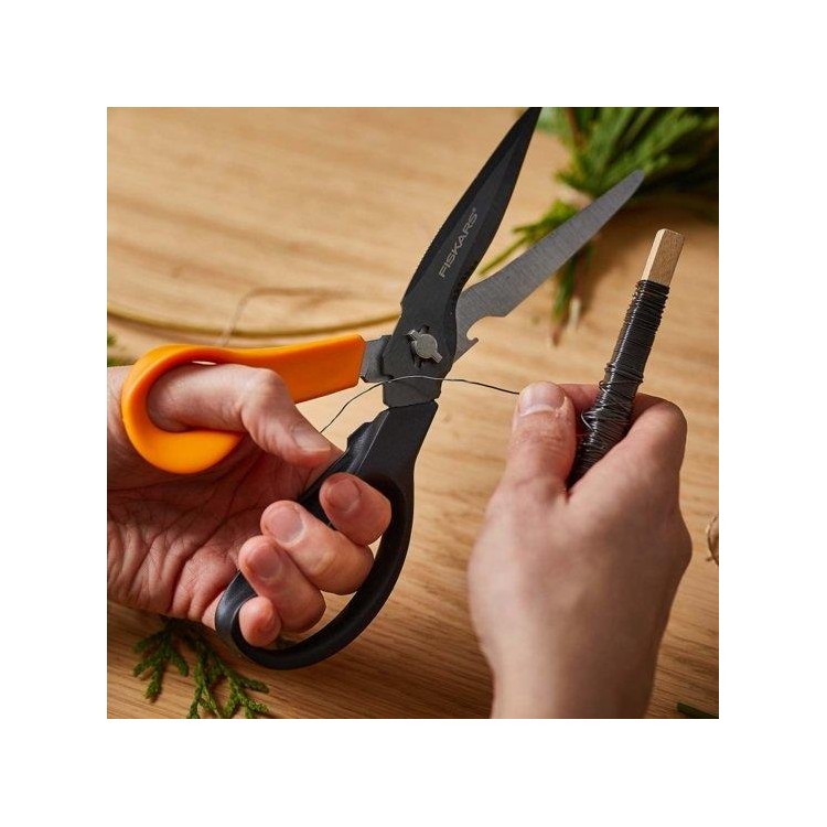 FISKARS 1063329 Nůžky CUTS&MORE ruční univerzální 30cm