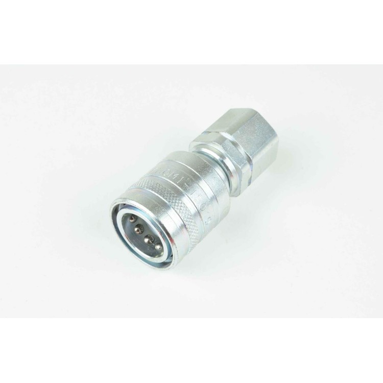 Rychlospojka zásuvka ISO 10  G3/8" SYSTÉM  PUSH PULL (prac. tlak 25 Mpa)