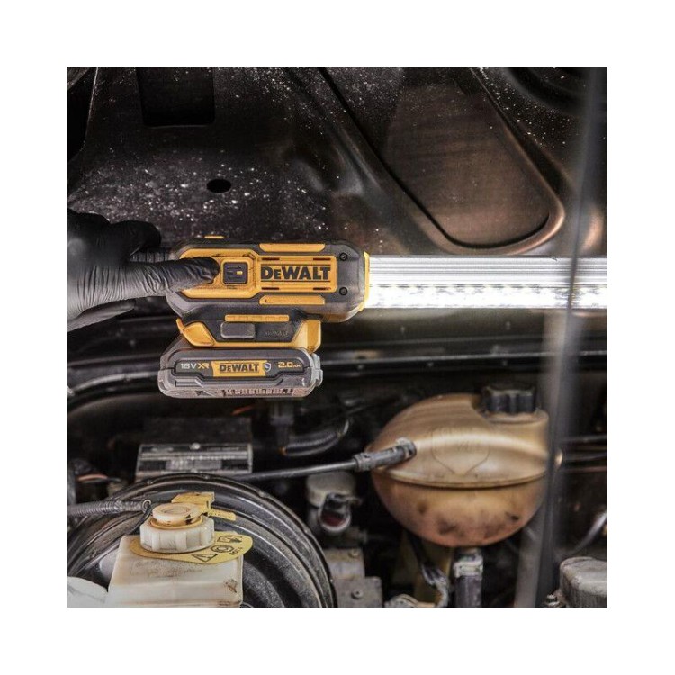 DeWALT DCL045 Skládací LED světlo s uchycením na kapotu