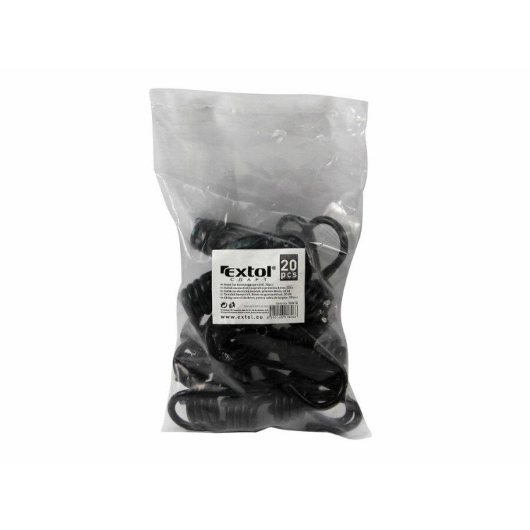 Extol Craft 10011 Háček na elastický popruh bal. 20 ks