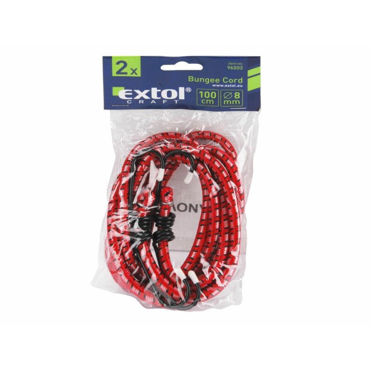 Extol Craft 96012 Gumy upínací, balení 2ks, 120cm x O 10mm