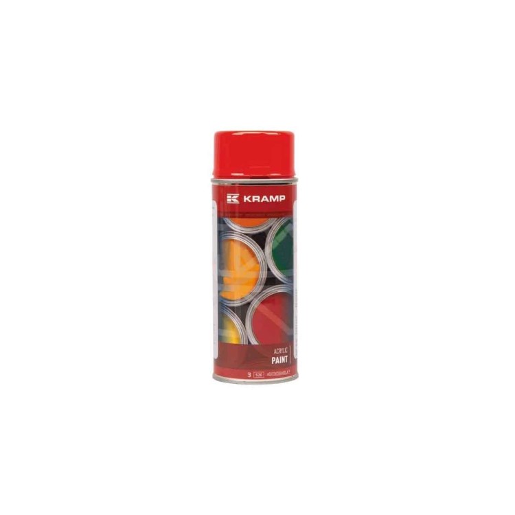 Barva červená spray 400ml RAL3020