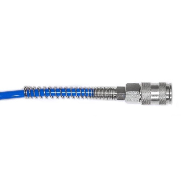 Profi spirálová PU hadice 10 m, o 8/12 mm, s rychlospojkou
