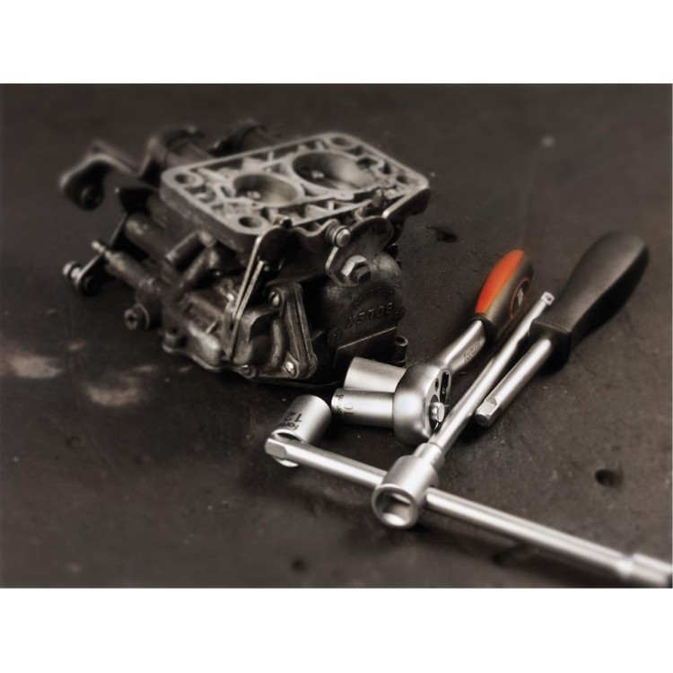 Fortum 4700031 Hlavice nástrčné MULTI-LOCK, sada 19ks, 1/4"