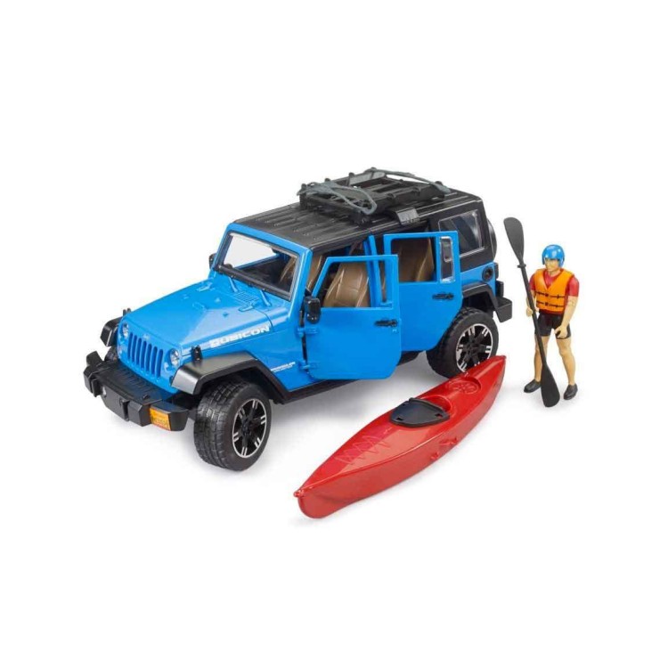 Jeep Wrangler Rubicon s kajakem Bruder 02529