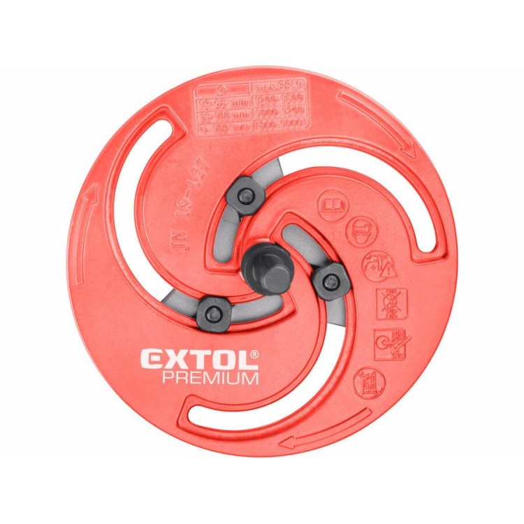 Extol 8801610 Vrták/korunka vykružovací nastavitelná, O19-127mm, stopka O9mm