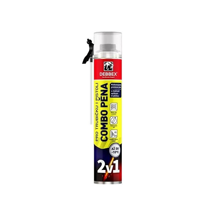 DEBBEX COMBO Pěna pro trubičku i pistoli 750ml