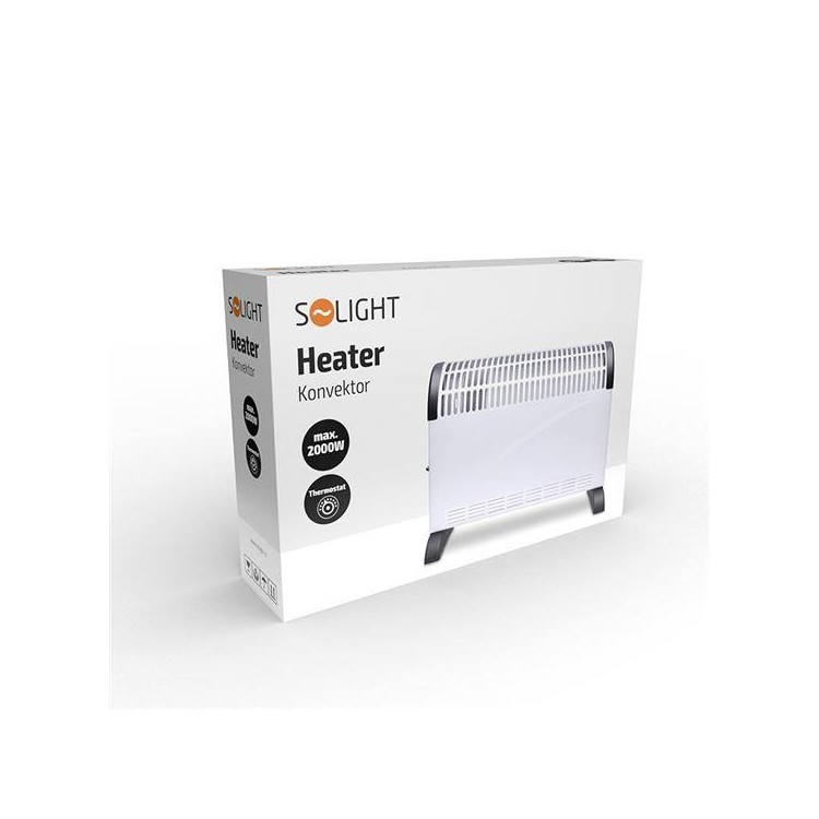 SOLIHGT KP03 Horkovzdušný konvektor 2000W, nastavitelný termostat