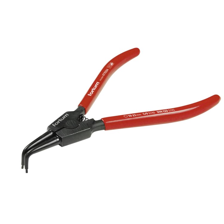 FORTUM 4770514 Kleště seeger zahnuté vnější, 180mm