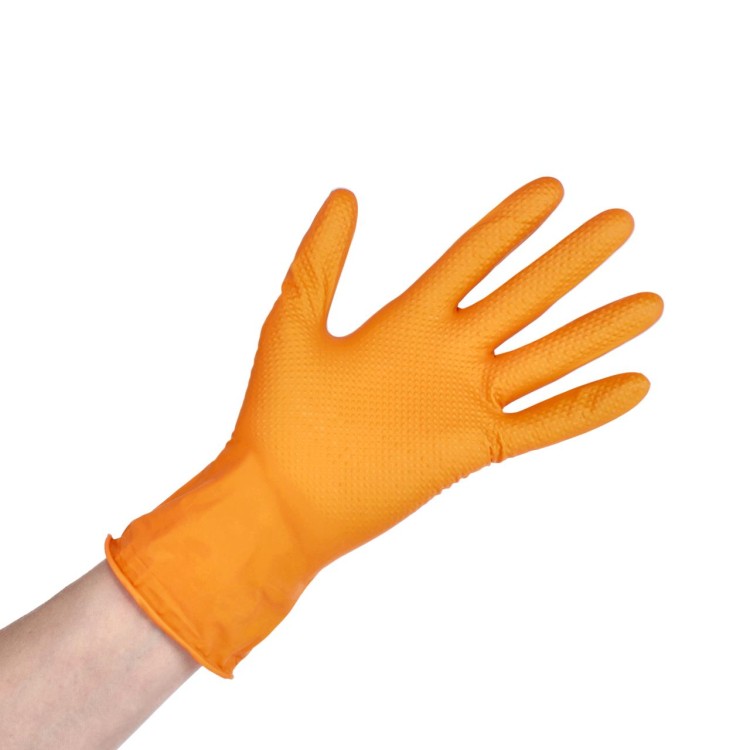 GRIPZZLY RNBDPXXL5005 Rukavice nitril Gripzzly oranžové vel. XXL (50ks)