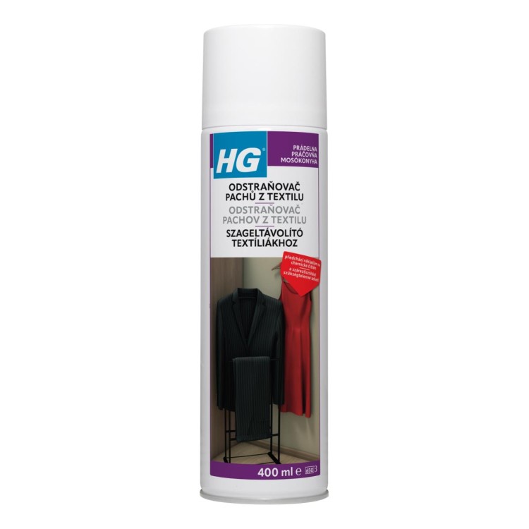 HG 429 Neutralizátor pachu z textilu 400 ml