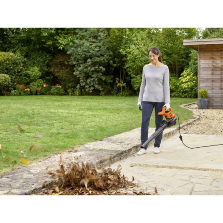 BLACK&DECKER BEBLV290 Zahradní vysavač/foukač/drtič listí 3v1 2900W
