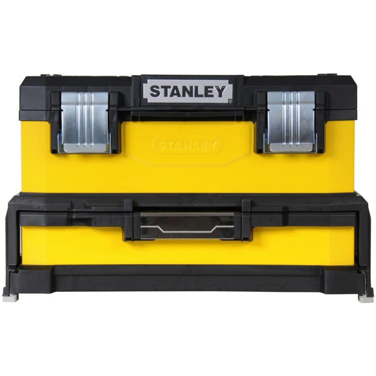 STANLEY 1-95-829 Kovoplastový box na nářadí se zásuvkou