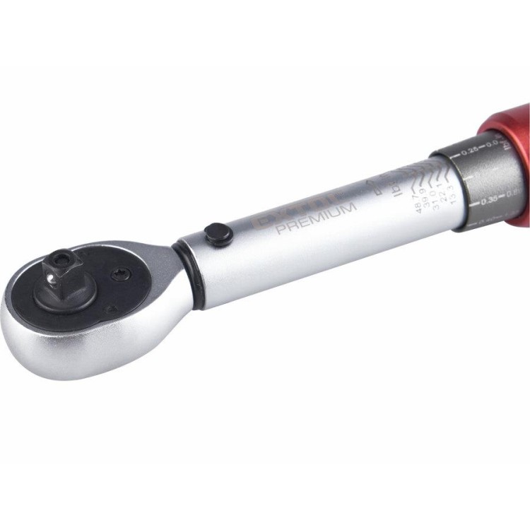 EXTOL 8825304 Klíč momentový, 1/4", 1-6Nm, CrV
