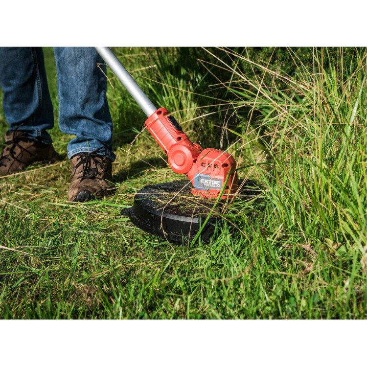 EXTOL 8895712 Sekačka strunová aku, 30cm, GARDEN20V, 20V Li-ion, 2000mAh