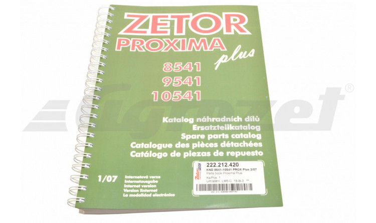 Katalog ND Z-8541-10541 PROXIMA Plus1/07