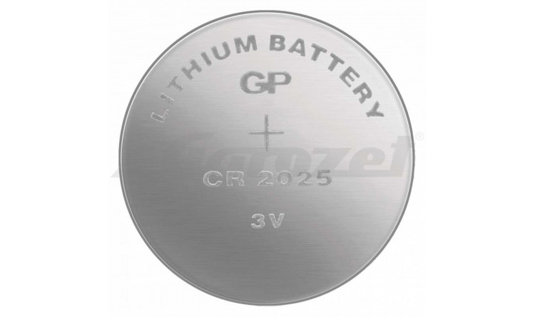 Baterie lithiová knoflíková 3V  GP CR2025 1ks