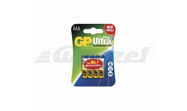 Alkalická baterie GP Ultra plus LR3 (AAA) 4 ks