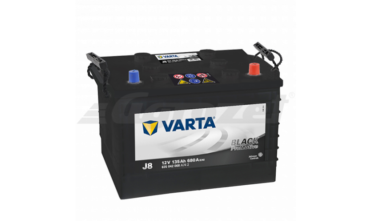 Baterie Varta BLACK 12V/135 Ah/680 A (zapojení 6) - V635042068A742