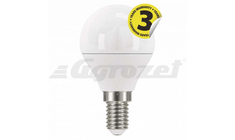LED žárovka Classic Mini Globe 6W E14 studená bílá