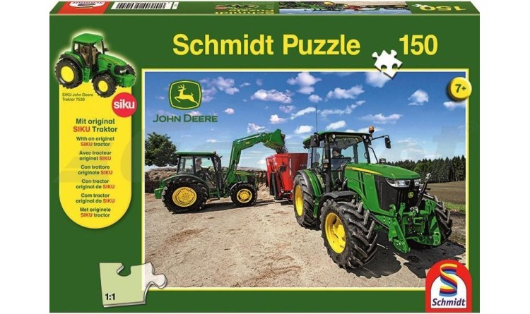 Puzzle John Deere Traktory řada 5M, 150 dílků