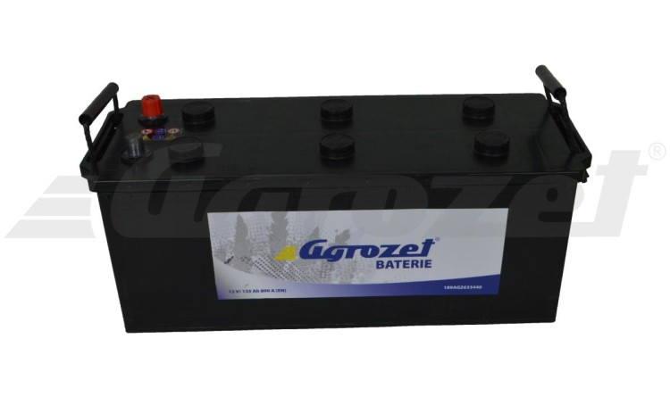 Baterie AGROZET Premium 12V/135Ah 760A EN