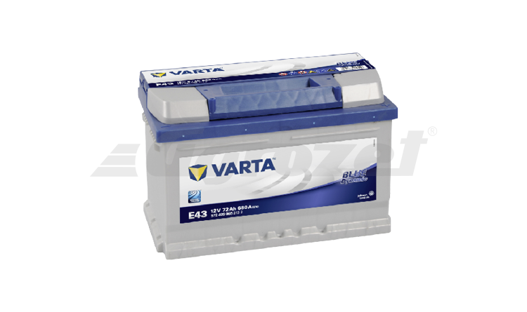 Baterie Varta Blue Dynamic 12V/72Ah 680A (EN)