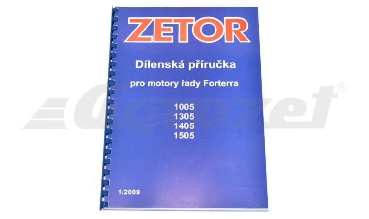 Dílenská příručka pro 4V motory Zetor Forterra - EURO III 222212504