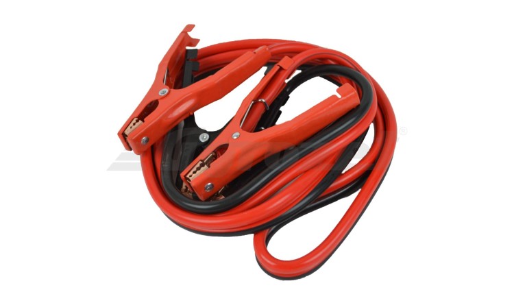 Kabel startovací na osobní automobily max. 600A; 2,5 m;16 mm2 (kleště+kleště)
