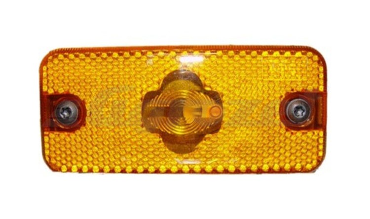Svítilna boční vymezovací oranž s odraz. sklem12V/24V